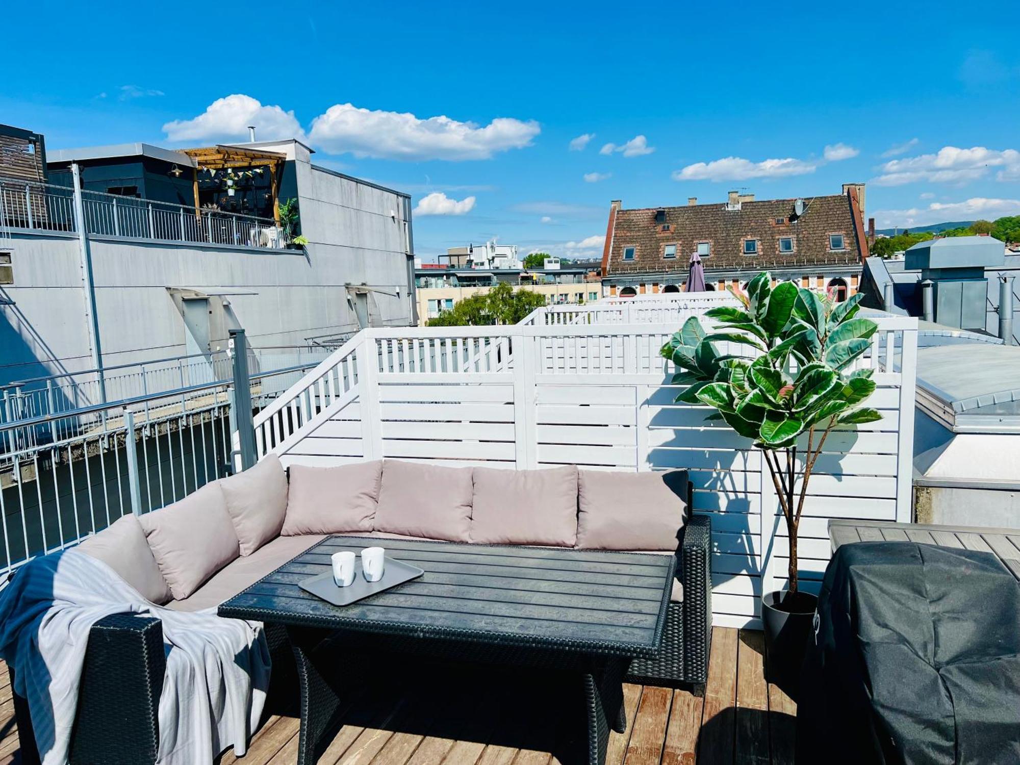 Appartement Ultracentral Duplex With Private Rooftop Terrace Oslo